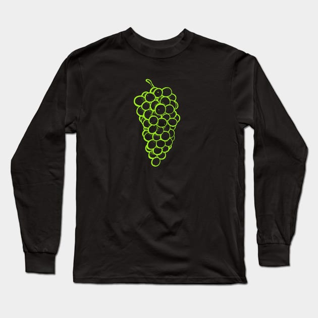 Grape Long Sleeve T-Shirt by TomiAx